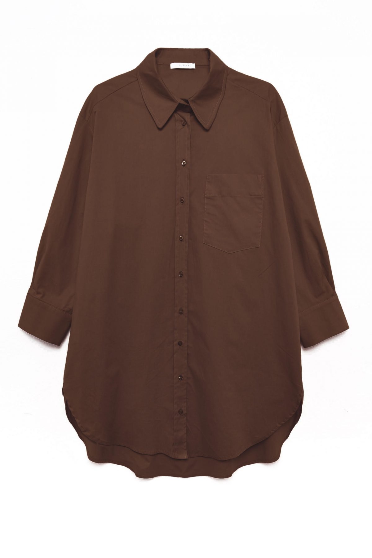 Shirts in brown
