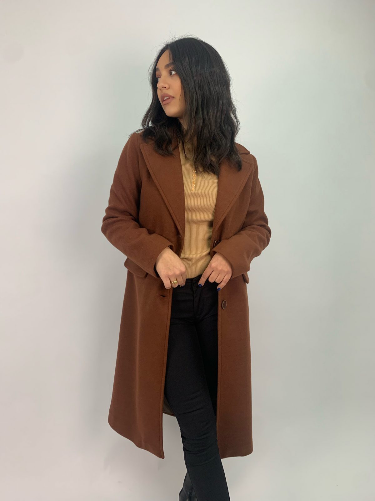 Brown coat classic line